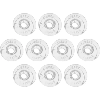 Příslušenství k šicímu stroji Plastová cívka pro šicí stroje Singer - 10 ks