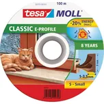 Těsnění do oken a dveří guma "E", 9 x 4 mm x 100 m, bílé