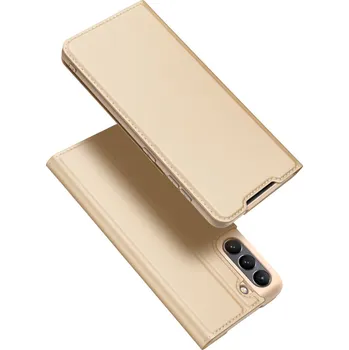 Pouzdro na mobilní telefon DuxDucis Pouzdro pro Samsung Galaxy S21 FE - DuxDucis, SkinPro Gold