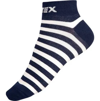 Dámské ponožky Litex Designové ponožky nízké 9A000 pruhy 26-27