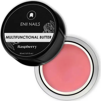 Tělový krém ENII NAILS Multifunctional butter raspberry 30 ml - multifunkční máslo