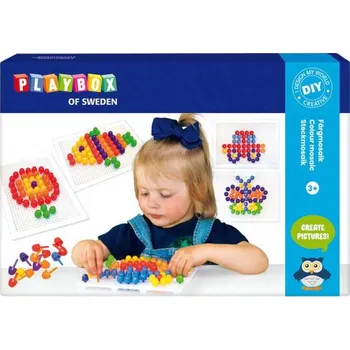 Playbox Barevná mozaika sada 120 ks
