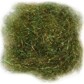 Paví syntetický dubbing Hends Peacock Dubbing bronzová tmavá- červenofialový efekt