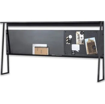 Psací stůl Nástavec na jednoduchý psací stůl Nebula - černá