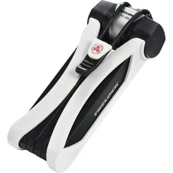 Zámek na kolo Trelock zámek FS 455/85 Dragonline s držákem (černá/bílá)
