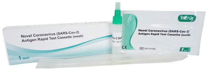 Realy Tech Novel Coronavirus SARS-Cov-2 Antigen Rapid Test Cassette ...