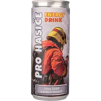 Energetický nápoj Bohemia Gifts Energetický nápoj 250 ml pro hasiče