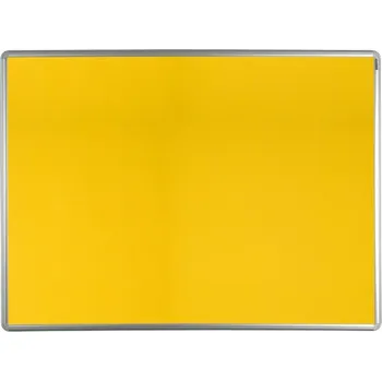 Textilní nástěnka ekoTAB žlutá 600x900 + doprava zdarma