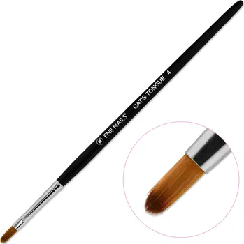 ENII NAILS Štětec na gel/akryl - Cat´s tongue 4