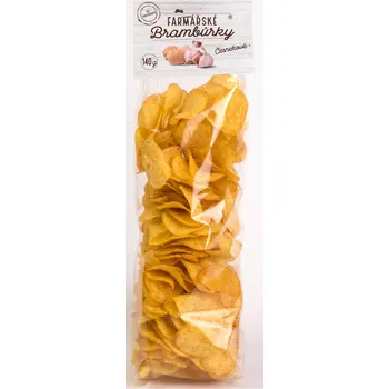 Pálenka Farmářské Brambůrky Česnekové 140g