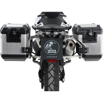 Zavazadlo na motocykl Hepco Becker Sada kufrů Xplorer vč. držáku nerez KTM 790 Adventure/R 19-