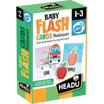 Výuková hračka Headu Montessori dětské kartičky 