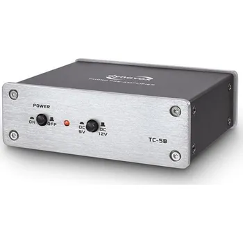 Příslušenství pro gramofon Dynavox TC-5 Stříbrný (Kvalitní MM předzesilovač pro gramofonové přenosky)