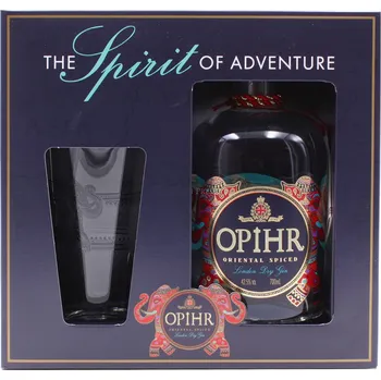 Likér Opihr Oriental Spiced Gin + Highball sklenice 0,7 l 42,5 %