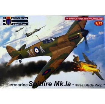 Plastikový model 1/72 Spitfire Mk.Ia 'Three Blade Prop' (3x camo)