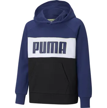 PUMA Alpha Hoodie 58589212 tmav modra od 444 K Zbozi.cz