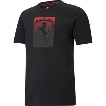 Pánské tričko PUMA Ferrari Race Big Shield Tee černé S