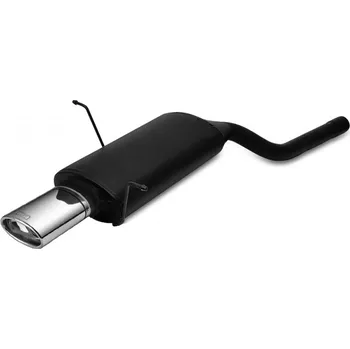 Výfukový systém ULTER SPORT Sportovní výfuk BMW E46 6V jedno přívodní potrubí 1998-2005, 1x koncovka oválná 120×80mm Vyberte motor: 320i 110kW SEDAN