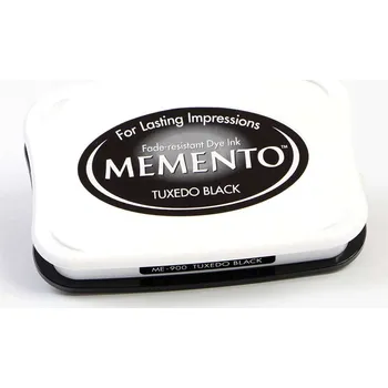 Polštářek pod enkaustická razítka - ČERNÝ