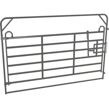 Ohradník Brána se samočinným zavíráním pro manipulační ohrady pro koně, skot délka 3,1m výška 2,1m