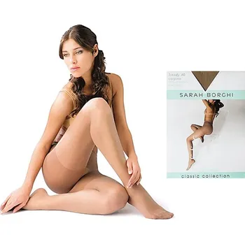 Dámské punčochy Sarah Borghi - Podpůrné punčochové kalhoty Trendy 40den - černá/2 - S/M