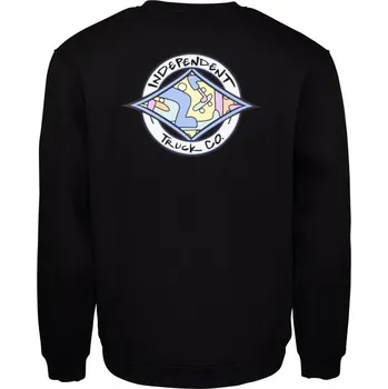 Pánská mikina INDEPENDENT mikina - Essence Crew Black (BLACK) velikost: S