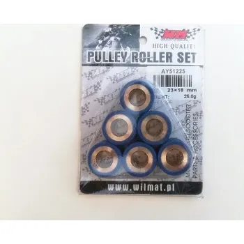 Motor pro motocykl Válečky do variátoru 23x18, 25 gramů