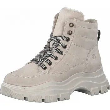 Dámská zimní obuv TAMARIS DÁMSKÉ KOTNÍKOVÉ BOTY 1-26882-37 375 BÉŽOVÁ Barva: BÉŽOVÁ, Velikost: 39