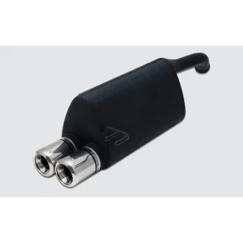 Výfuková trubka ULTER SPORT Sportovní výfuk KIA Picanto 2004-2011, 2x koncovka kulatá 80mm Vyberte motor: 1,1i 48kW STANDARD