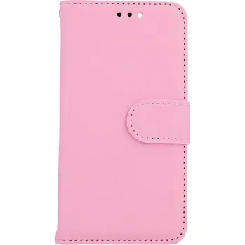 Pouzdro na mobilní telefon Pouzdro iPhone 13 mini knížkové světle růžové s přezkou (obal neboli kryt na iPhone 13 mini)