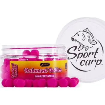 Boilies Boilie Sportcarp Method Feeder Balanced Boilies 9mm 70ml Mulberry & Garlic