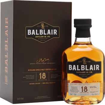 Likér Balblair Aged 18 Years 0,7 l 46 %
