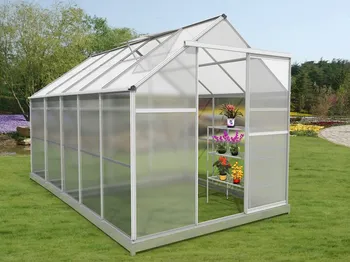 zahradní skleník VeGA Garden 6000 lux-22 3,05 x 1,84 m PC 4 mm