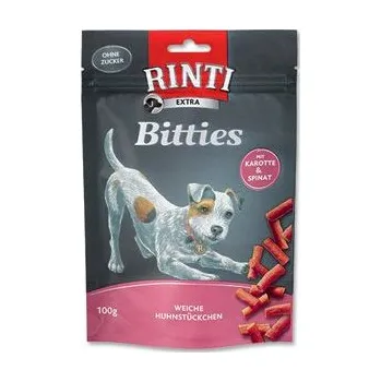Pamlsek pro psa Rinti Dog Extra Mini-Bits pochoutka mrkev+špenát 100g