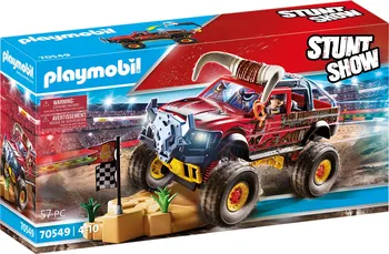 Stavebnice Playmobil Playmobil 70549 Kaskadérská show Monster Truck Bull