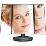 Verk Kosmetické zrcátko 22 LED černé