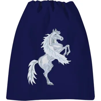 Sportovní vak Vak na záda s potiskem Vak - Bílý kůň