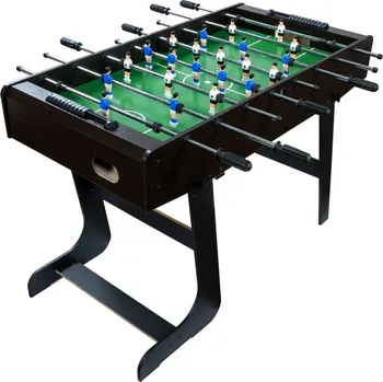 Stolní fotbal fotbálek rozkládací Belfast 121x101x79cm | tmavě hnědý