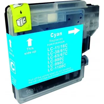 Počítačové příslušenství Cartridge Brother LC 980C - kompatibilní náplně do tiskárny Brother