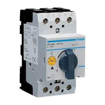 HAGER Spouštěč MM506N 1,00-1,6A motorů MM506N