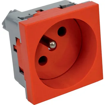Elektrická zásuvka KOPOS KOLÍN KOPOS Zásuvka QUADRO QP 45X45 BB 45X45 QP 45X45_BB