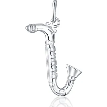 Přívěsek Zlatnictví Helios Stříbrný přívěsek saxofon