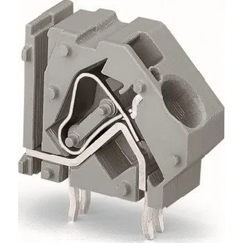 Elektrický konektor WAGO Svorka 745-874/006-000 s možností řad. připojení na DPS 16 mm² Rozteč 15 mm, modrá 745-874/006-000