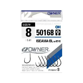 Rybářský háček Háček OWNER 50168 12 (Kované háčky bez protihrotu s očkem, které zaručují minimální poškození ryby.)