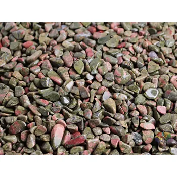 Drahý kámen Magieprirody.cz Tromlovaný kámen Unakit S velikost 15 - 25 mm - Brazílie #229 Množství: 1ks