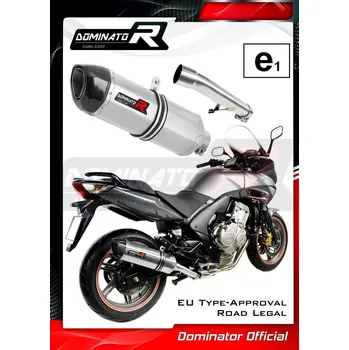 Výfuk pro motocykl Homologovaný Laděný výfuk DOMINATOR HONDA CBF600 N/NA/S/SA PC43 2008-2013 KONCOVKA HP1 HOMOLOGACE