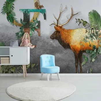 Fototapeta Solution Media 3D tapety - Jelen MU3946 6 - Samolepící tapeta - 380-450g/m2