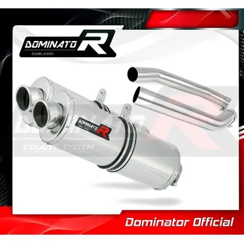 Výfuk pro motocykl Laděný výfuk DOMINATOR Honda VTR 1000 SP2 02-06 OVÁLNÉ KONCOVKY
