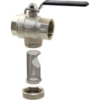 Vodovodní kohout kulový kohout s filtrem - Superfiltr 3/4"