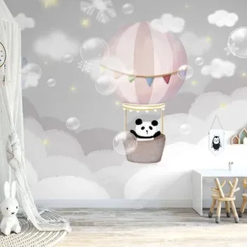 Fototapeta Solution Media 3D tapety - Balon a panda MU3760 6 - Samolepící tapeta - 380-450g/m2